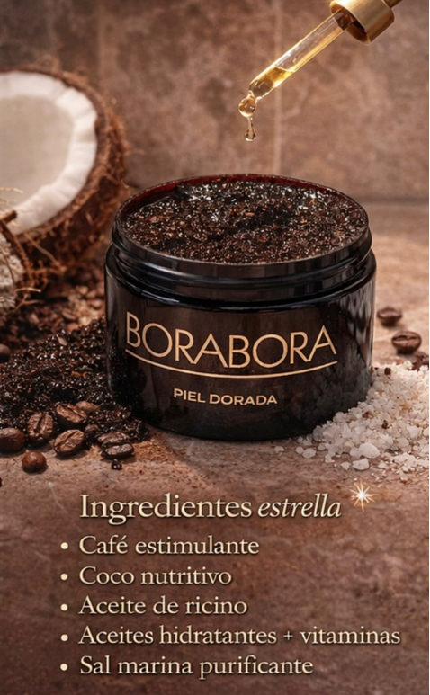 Exfoliante  De Café Y Coco  Bora Bora
