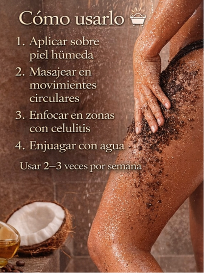 Exfoliante  De Café Y Coco  Bora Bora