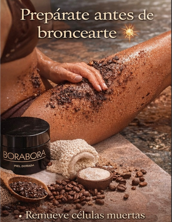 Exfoliante  De Café Y Coco  Bora Bora