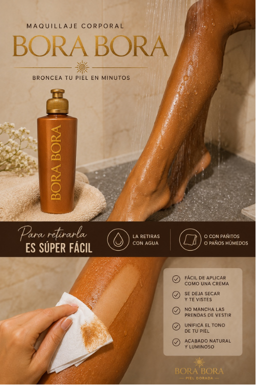 Maquillaje Corporal Bora Bora
